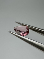 Turmalin fasetowany różowy gruszka 5 x 4 mm