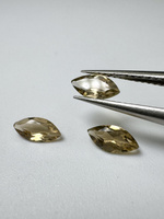 Turmalin fasetowany miedziany markiza 6 x 3 mm