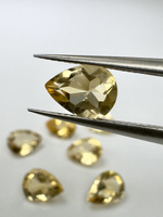 Cytryn gruszka fasetowany 8x6 mm