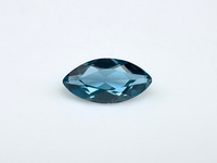 Topaz london blue markiza fasetowany 5x2,5 mm