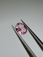 Turmalin fasetowany różowy owal 5 x 4 mm