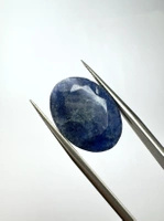 Szafir niebieski owal fasetowany 18,5x13,5 mm