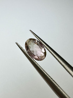 Turmalin fasetowany różowy owal 6x4 mm
