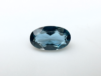 Topaz london blue owal fasetowany 5x3 mm