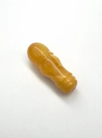 Bursztyn bałtycki naturalny Islamski koralik modlitewny Imam Minaret Tasbih 41x14,6 mm