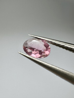 Turmalin fasetowany różowy owal 6x4 mm