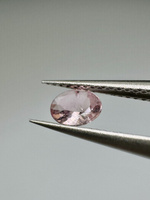 Turmalin fasetowany różowy owal 5 x 4 mm