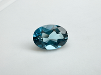 Topaz london blue owal fasetowany 7x5 mm
