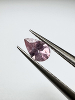 Turmalin fasetowany różowy gruszka 5 x 3 mm
