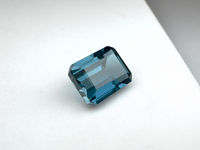 Topaz london blue oktagon fasetowany 8x6 mm