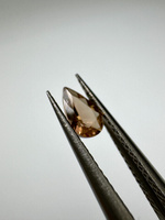 Turmalin fasetowany miedziany gruszka 5 x 3 mm