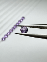 Ametyst fioletowy okrągły fasetowany 3 mm