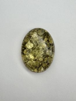 Bursztyn bałtycki naturalny owal kaboszon 40x30 mm