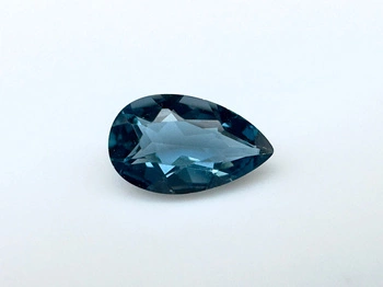 Topaz london blue gruszka fasetowany 5x3 mm