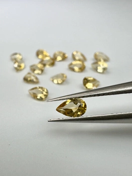 Cytryn gruszka fasetowany 5x3 mm