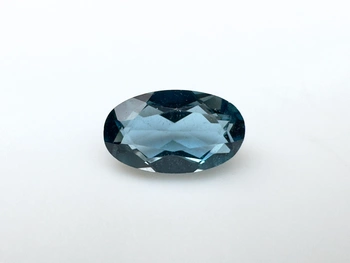 Topaz london blue owal fasetowany 5x3 mm
