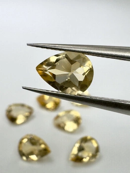 Cytryn gruszka fasetowany 8x6 mm