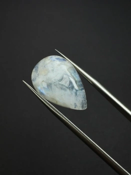Moonstone rainbow kamień księżycowy kaboszon łezka 22,1x14,8 mm