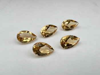 Cytryn gruszka fasetowany 5x3 mm