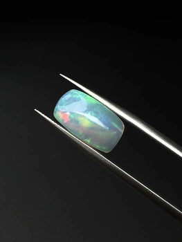 Opal naturalny kaboszon poduszka 14,05 x 8,38 mm