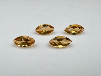 Cytryn markiza fasetowany 5 x 2,5 mm